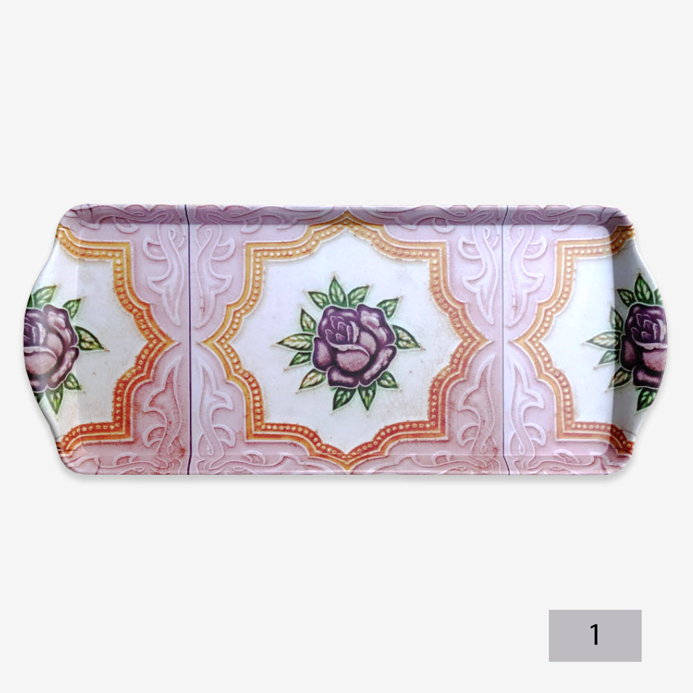 Plateau de carreaux Peranakan