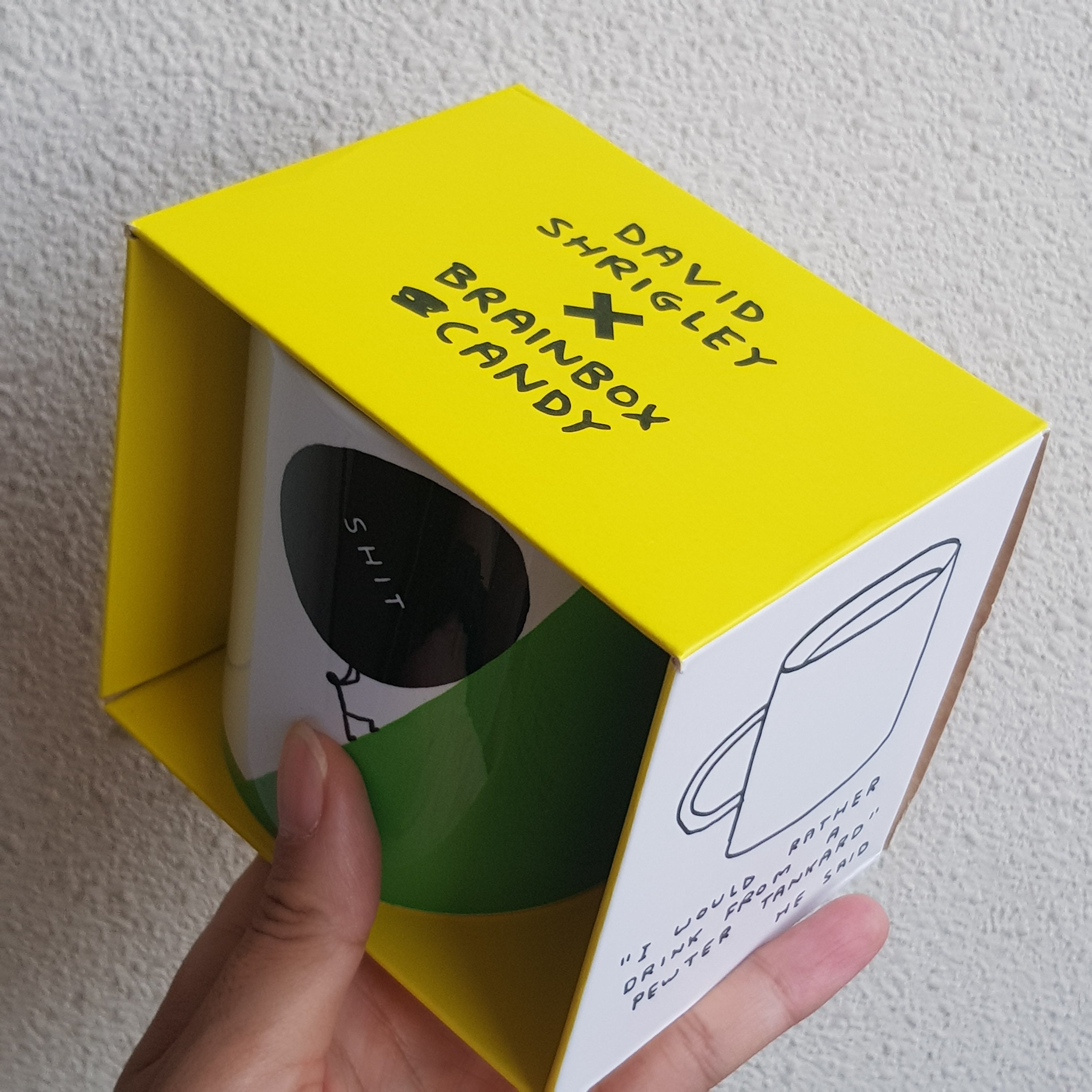 Mug en grès humoristique avec boîte