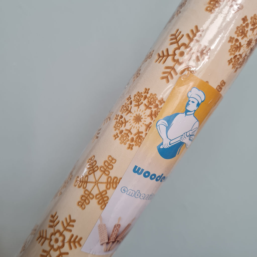 Rouleau à pâtisserie Flocons de neige