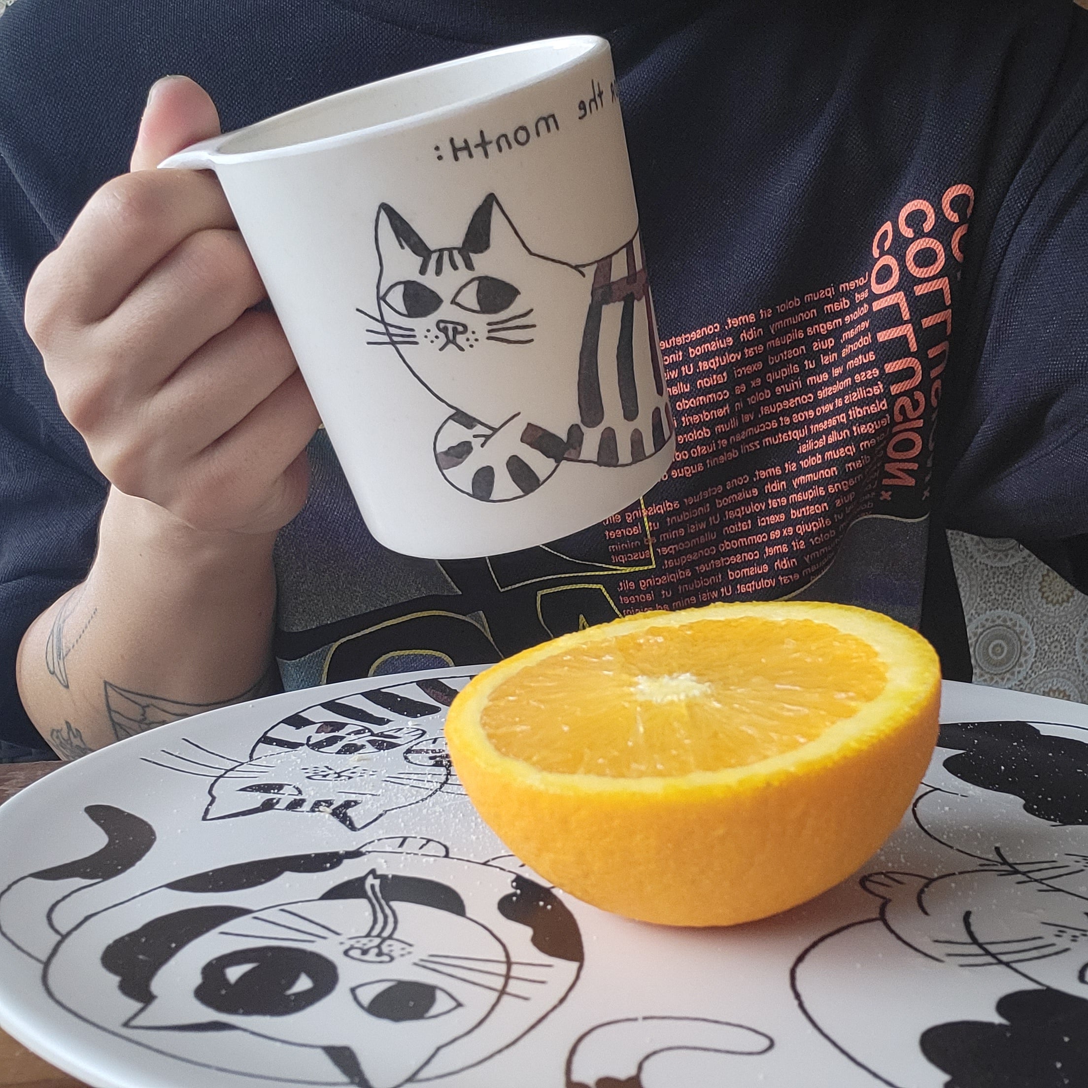 Mug en bambou Énergie pour le mois