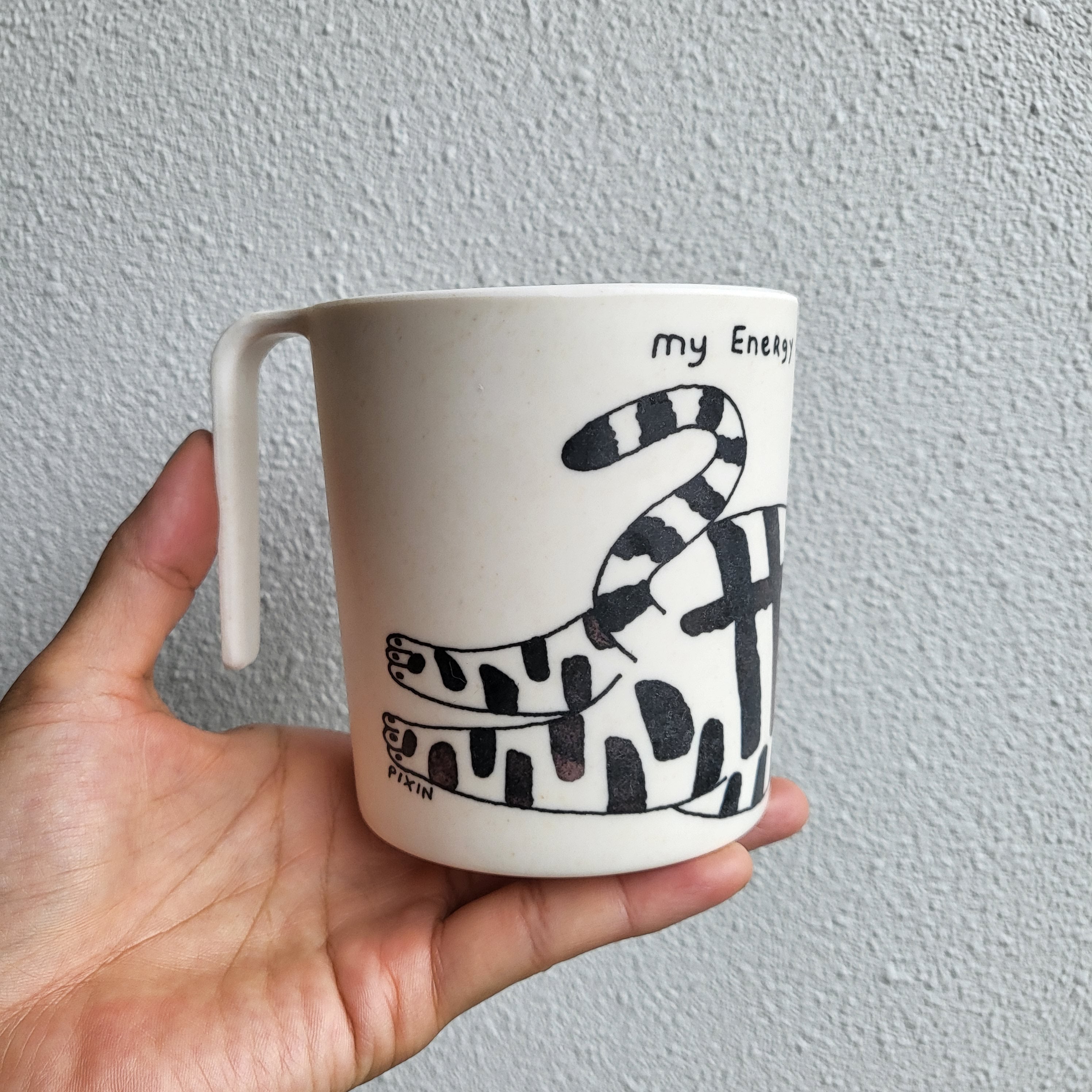 Mug en bambou Énergie pour le mois