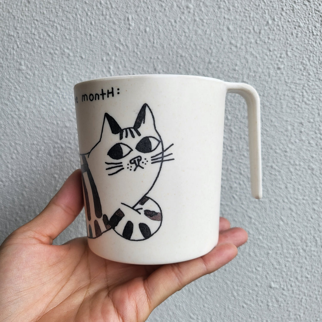 Mug en bambou Énergie pour le mois