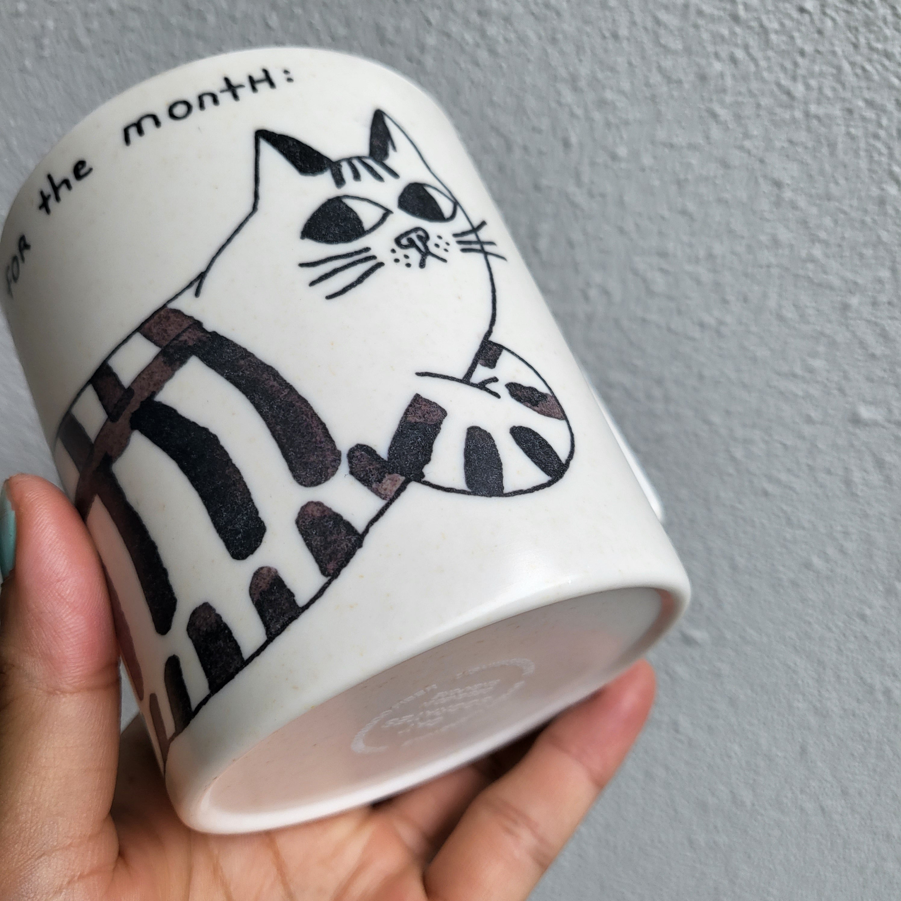 Mug en bambou Énergie pour le mois