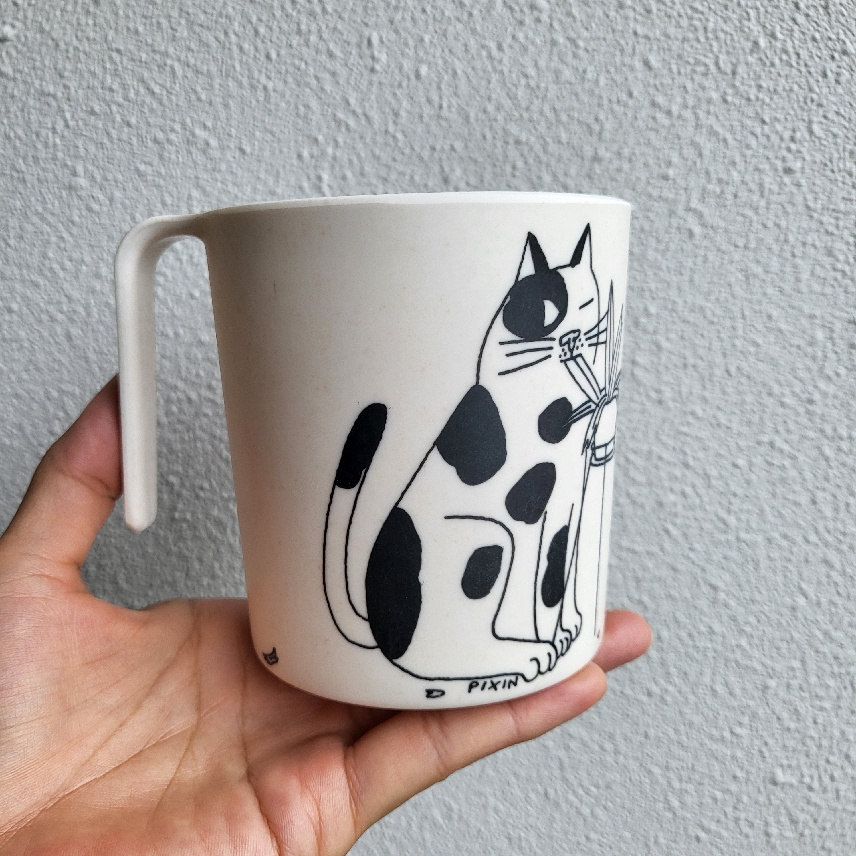 Mug en bambou "Mangez vos légumes"