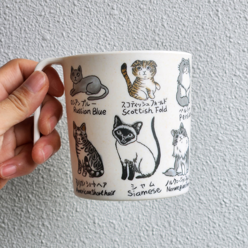 Mug en bambou Tous les chats