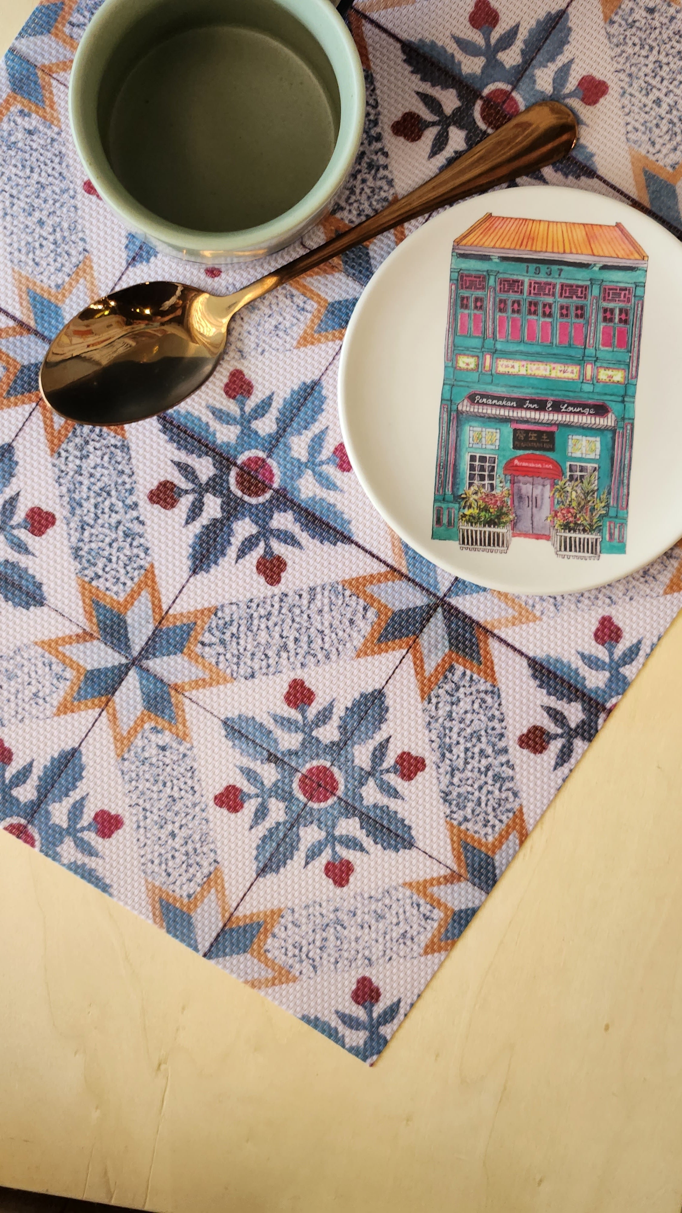 Sets de table Carreaux Peranakan