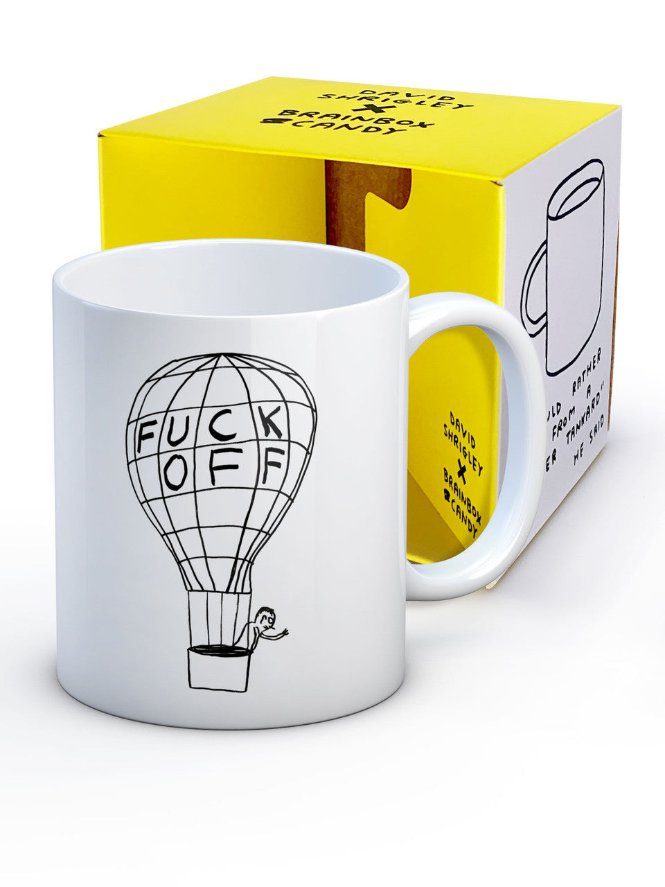 Mug en grès humoristique avec boîte