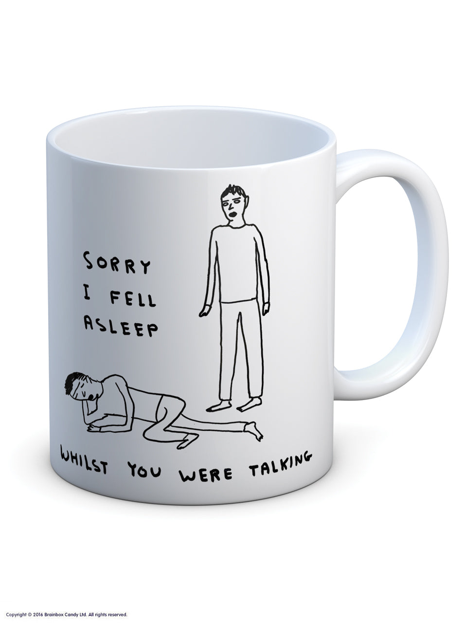 Mug en grès humoristique avec boîte