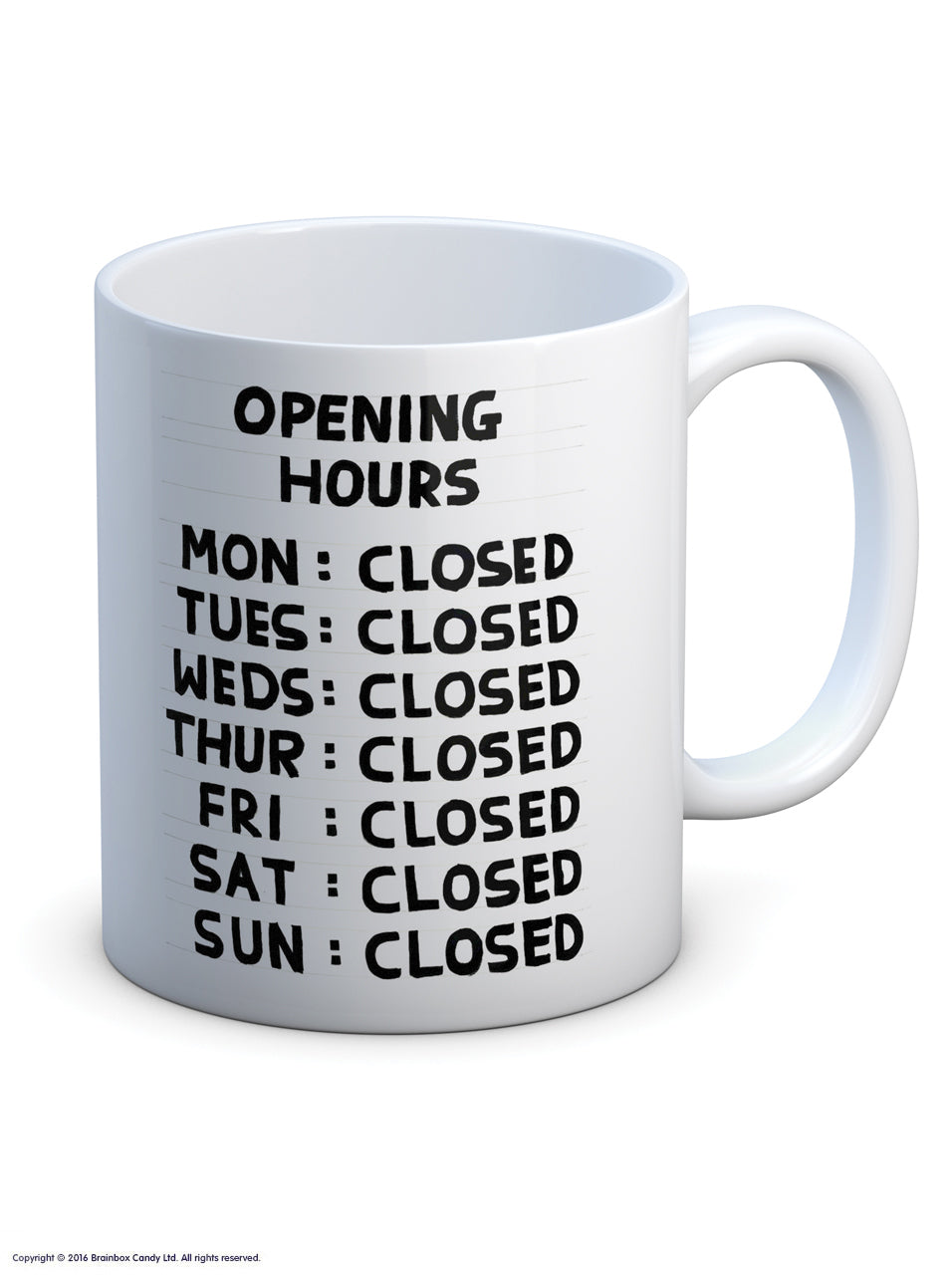 Mug en grès humoristique avec boîte