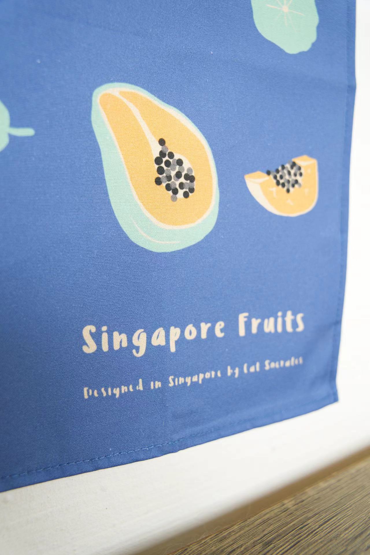 Torchons de thé Singapour Fruits - Papaye