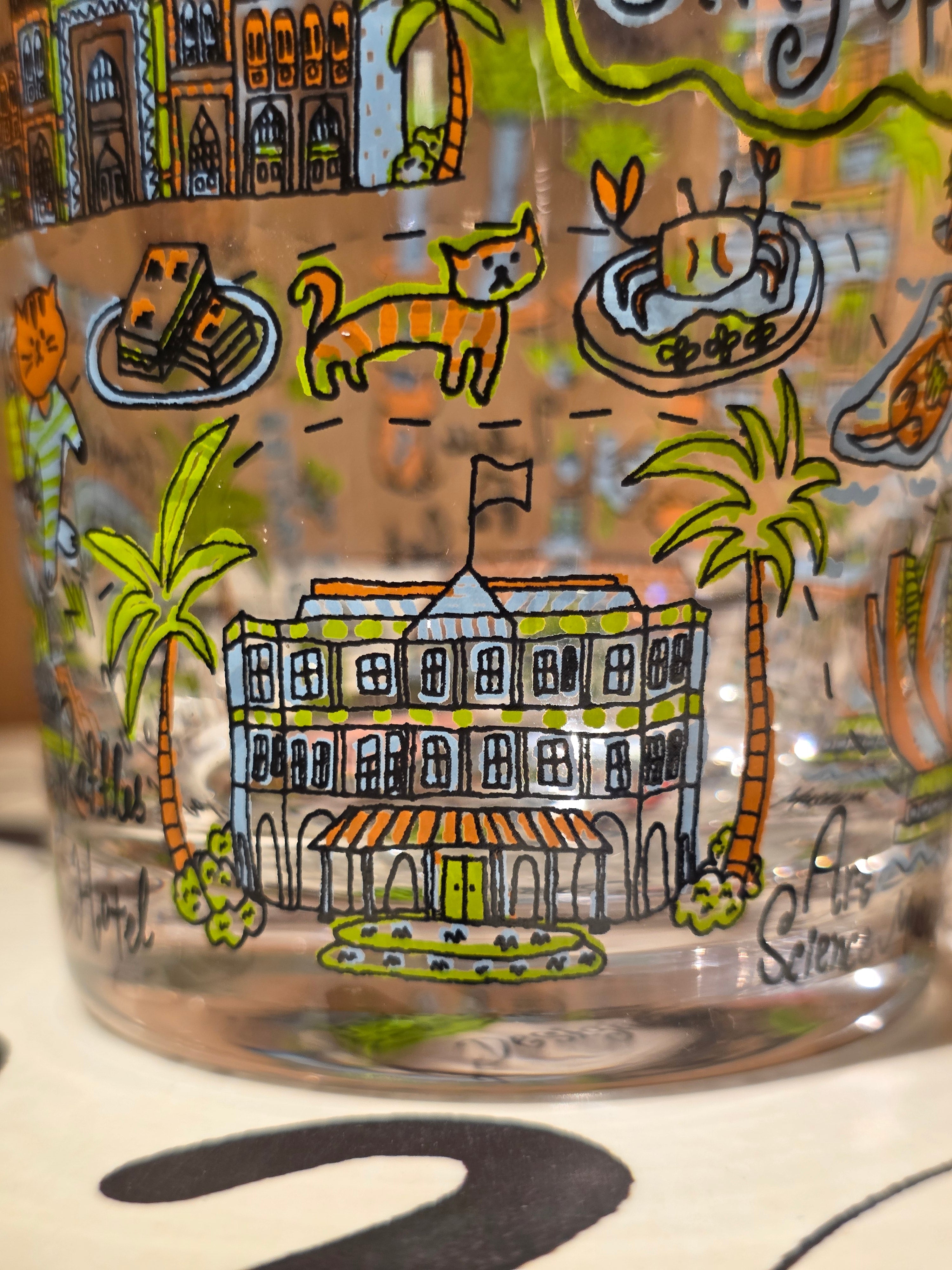 Se promener avec la Coupe en Verre de Singapour