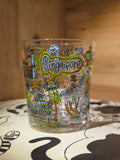 Se promener avec la Coupe en Verre de Singapour