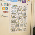 Torchons de cuisine "Promenade à Singapour"